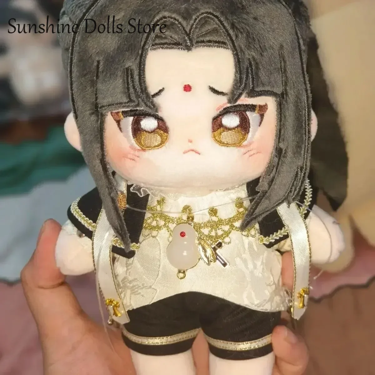 Anime MDZS Mo Dao Zu Shi Jin Ling Handsome Plush Doll Body Anime Cosplay Dress Up Stuffed Plushie Toys Idol Figures Xmas Gift