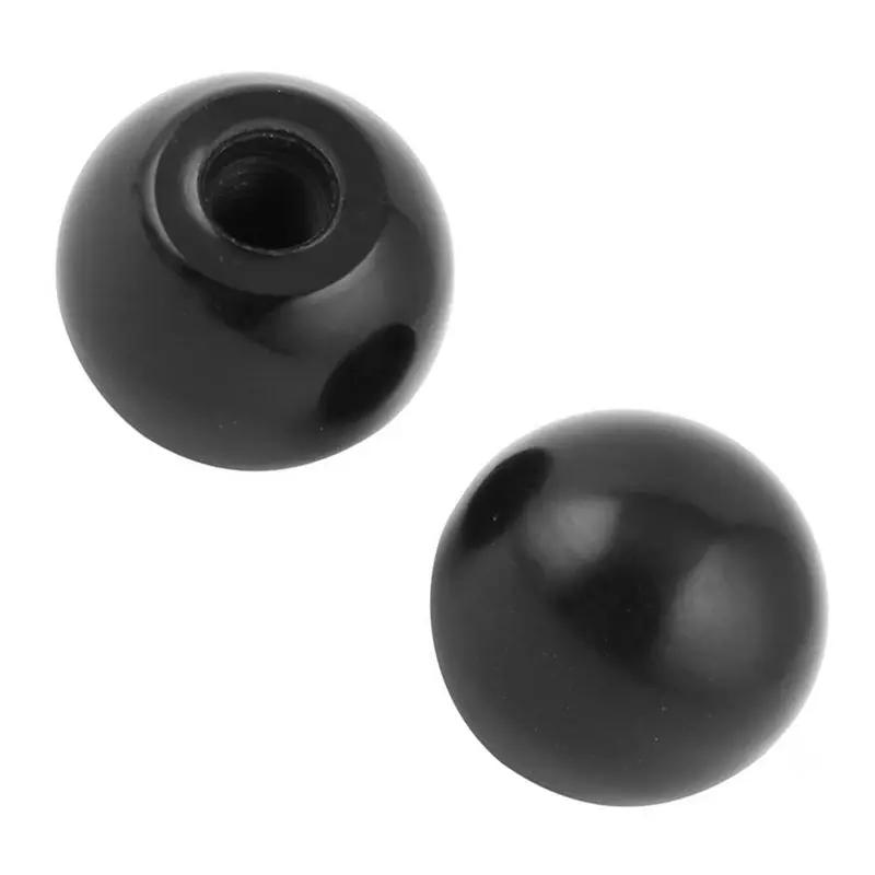 6 Pieces 32Mm High 35Mm Dmr M10 Threaded Plastic Ball Knob Ball Handle