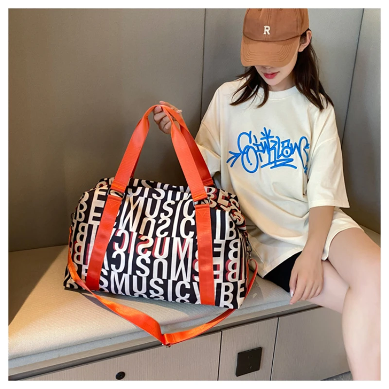 

2023 New Travel Bag Wear-resistant Waterproof Wet and Dry Separation Bag Handbag Multifunctional Large-capacity Sports Bag