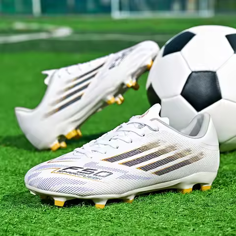 New Men Football Boots Match Ankle Non-Slip TF/FG Professional Soccer Shoes Boys Sneakers Comfortable Sports Shoes Unisex