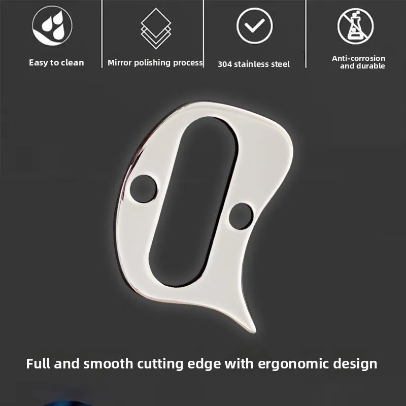 Stainless Steel Fascia Tool Kit of 6 Pieces,Scraping Massage Boards,Sports Muscle Relaxation Instrument for Body Tension Relief