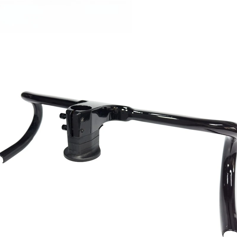 

Full internal wiring road car integrated handle large curved handle fully hidden aluminum alloy handlebar bicycle accessories ri