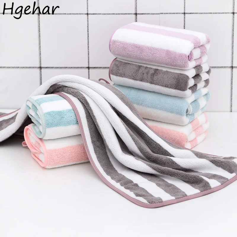 35x75cm Face Towel Super Soft Coral Fleece Quick Dry Washcloth Skin-Friendly Water Absorbent Towels Household Hair Toallas Adult