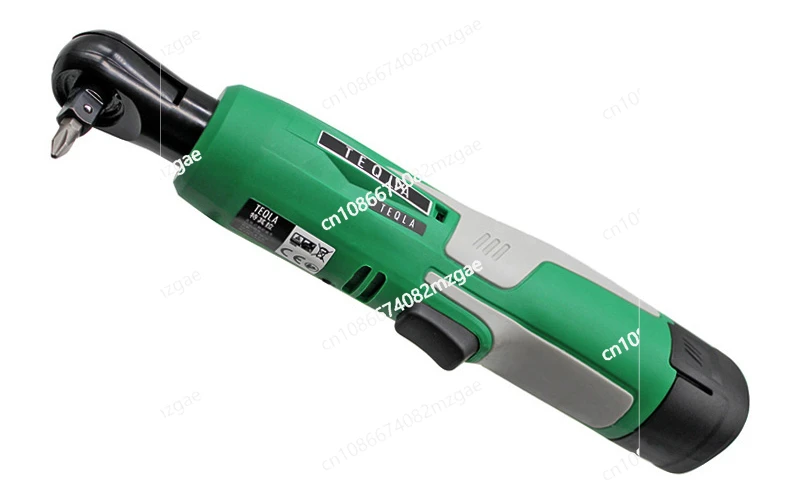 90 Degree Angle Electric Wrench, Fast Right Angle Charging Ratchet, Artificial Lithium Battery