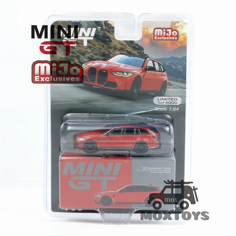 

MINI GT Mijo Exclusives 1:64 M3 Competition Touring (G81) Toronto LHD Diecast Model Car