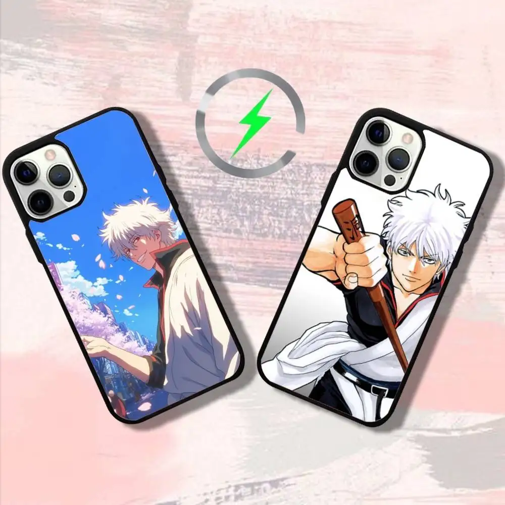 

Anime S-Sakatas G-Gintokis Phone Case For iPhone 17,16,15,14,13,12,11,Pro,Max,Plus,Mini,SE4,E Magnetic Magsafe Wireless Charging