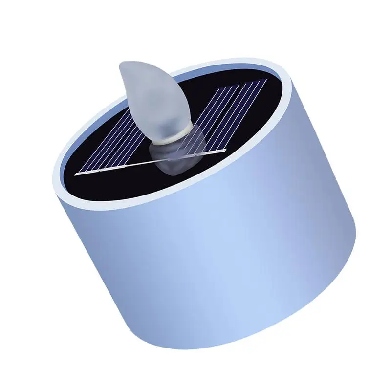 Abs Zonne-Vlamloze Kaarslicht Led Thee Flikkering Lamp Waterdichte Batterij Aangedreven Gesimuleerde Kaarslicht Buiten Tuin Decor