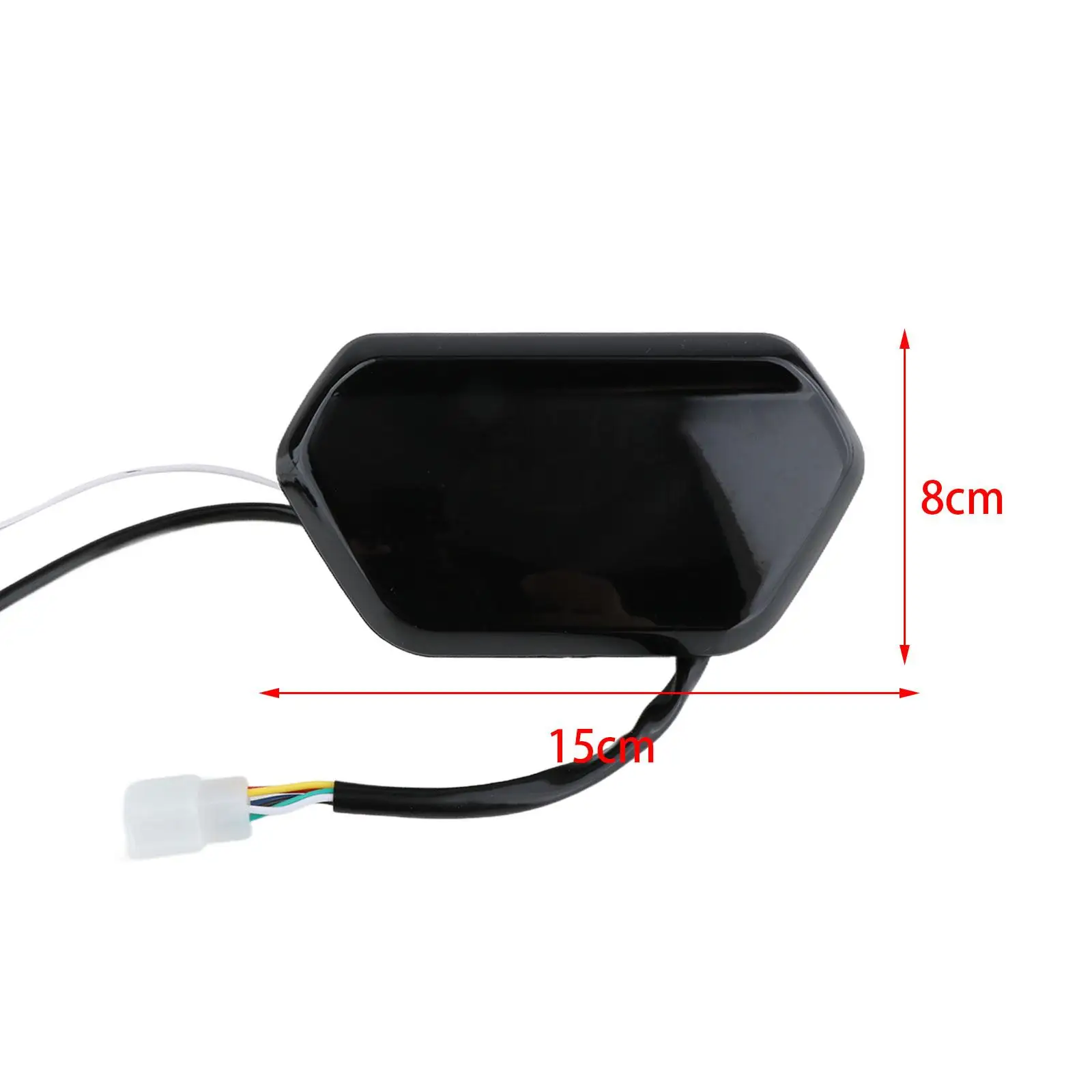 عداد سرعة الدراجة الكهربائية متعدد الوظائف، سهل التركيب، تحكم قوي