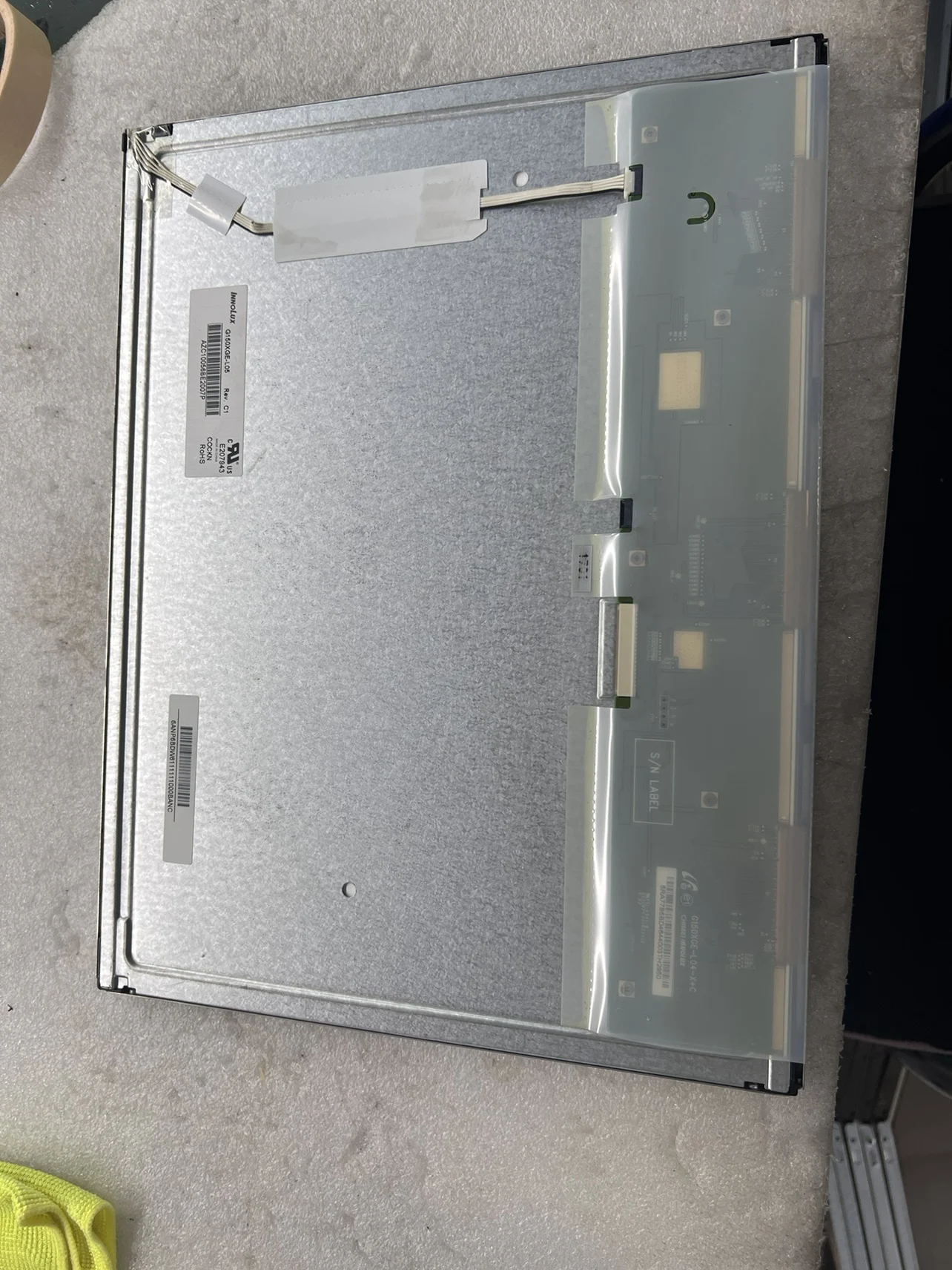 

Original G150XGE-L05 15.0" a-Si TFT-LCD Panel 12 months warranty