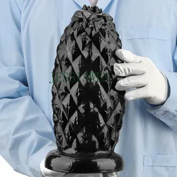 13cm PVC Super Huge Monster Dildo Pineapple Giant Realistic Anal Plug Big Male Fisting Dildo Adult Sex Toy for Man Masturbation