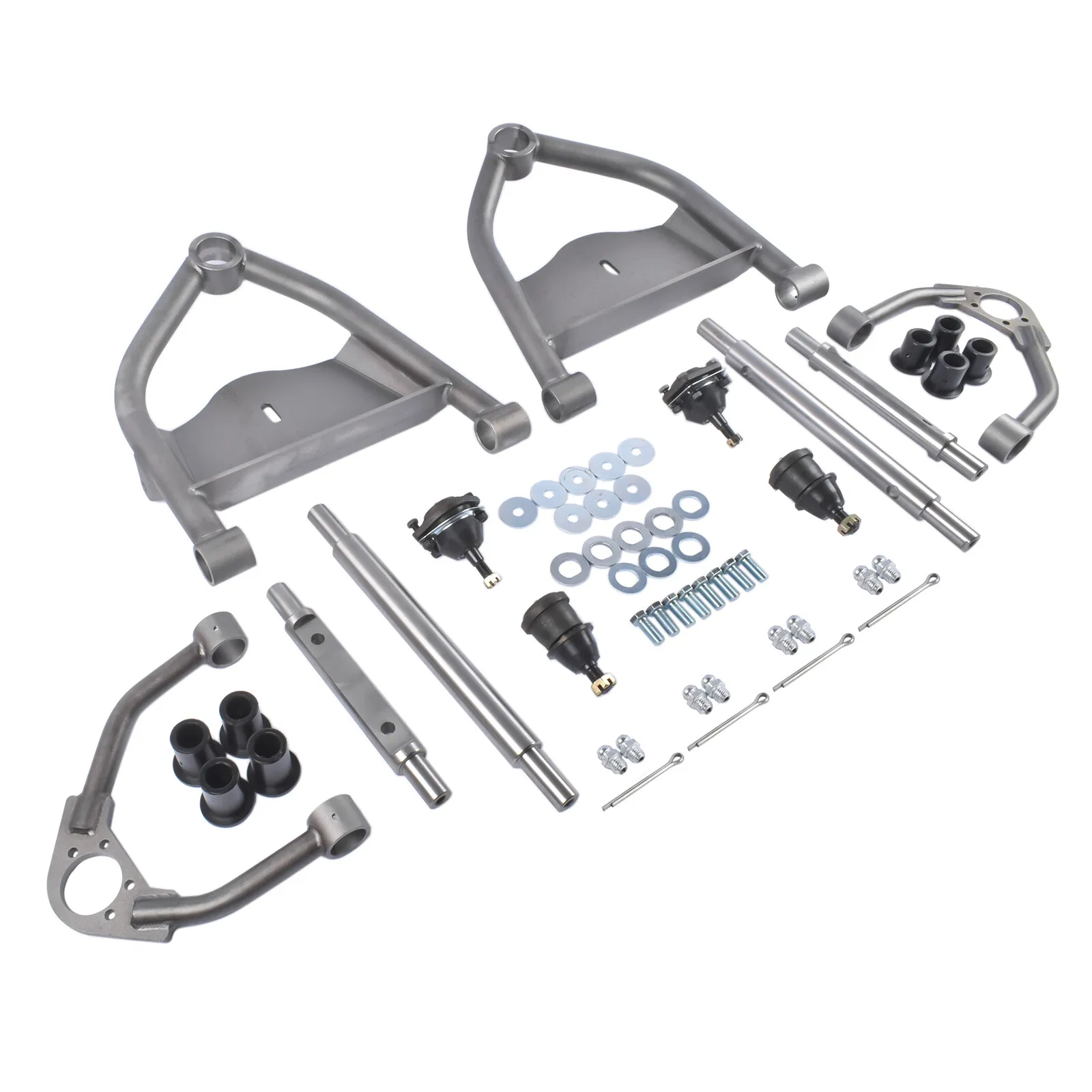 AP02 Brand New for Chevy C10 Truck 1963 1964 1965 1966 1967 1968 1969 1970 Front Upper & Lower Narrowed Tubular Control Arms