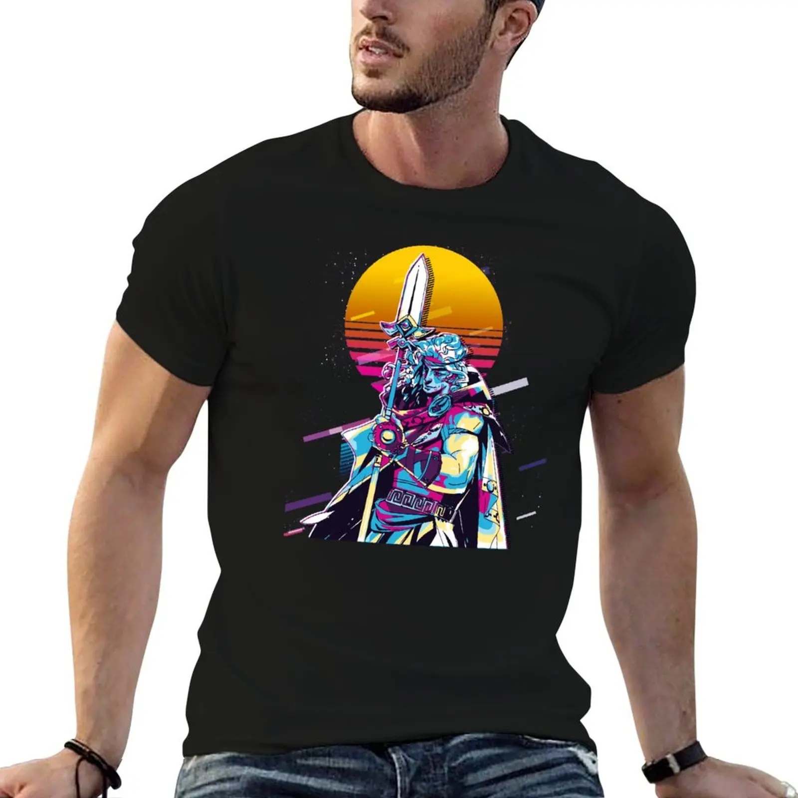 

Achilles - Hades (80s Retro) T-Shirt t shirts designer t shirts for man pack white t shirts for man pack cotton T-shirt