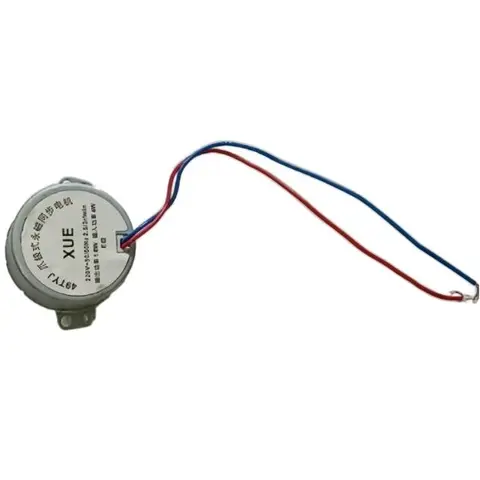 1Pcs 49TYJ 220V 4W Claw Pole Permanent Magnet Flat Port Synchronous Motor For Shaking Head Fan Motor Parts Electric Fan Motor