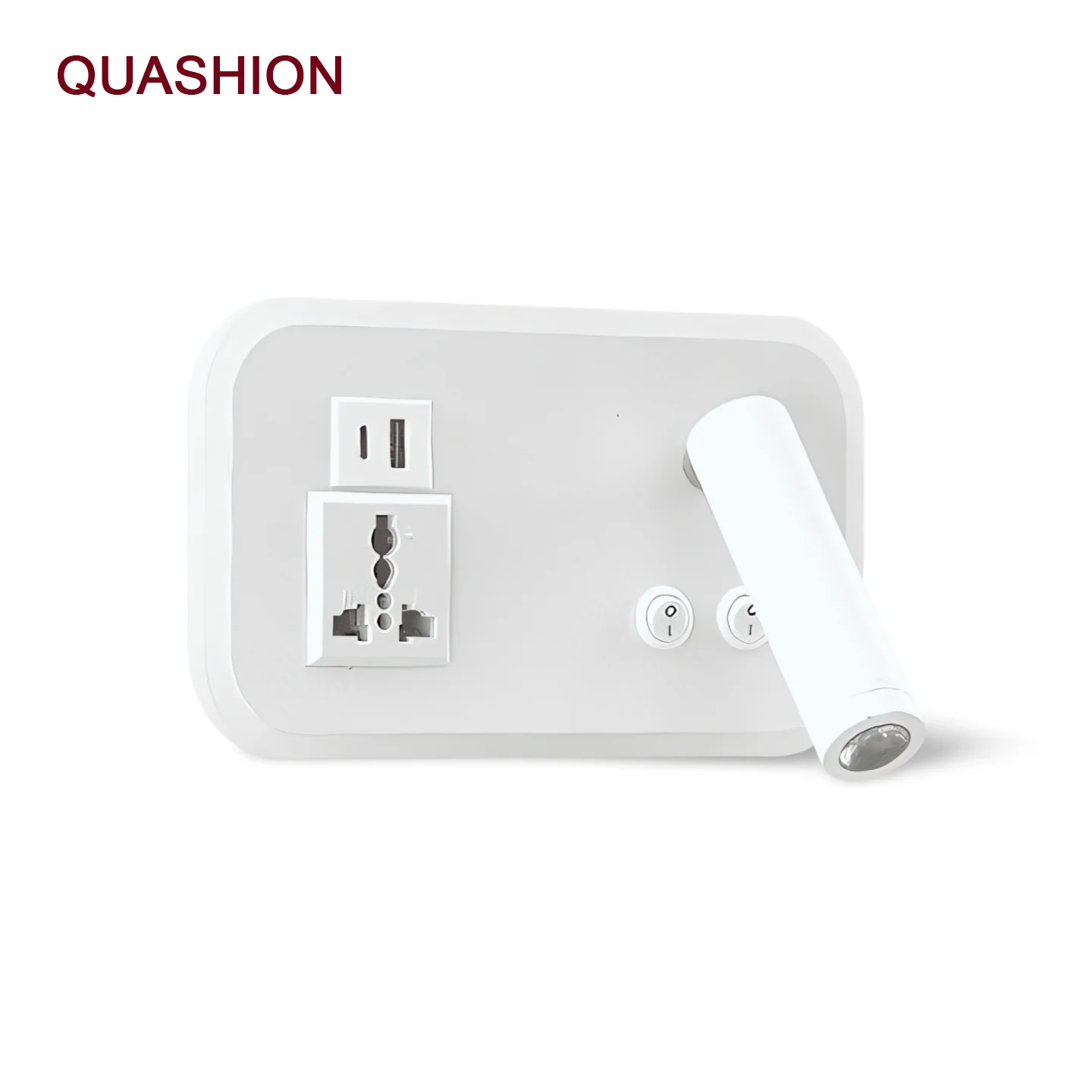 

Bedroom LED Reading Light Switch USB Charger Port Bedside Wall Lamp Rotatable Wall Sconce Wall Spotlight Study Fixture