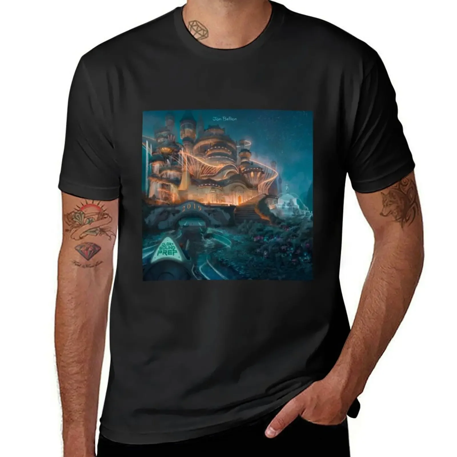 jon bellion tree T-Shirt affliction shirts aesthetic clothes men t shirts