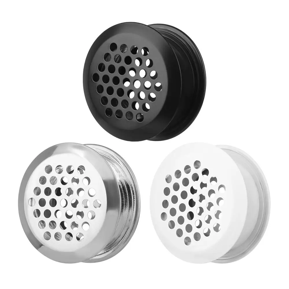 5 قطعة خزانة خذاء المنزل مزدوجة الوجهين كوة الحلي تنفيس الهواء ديكور فتحة التهوية فتحات غطاء شبكة التهوية #1