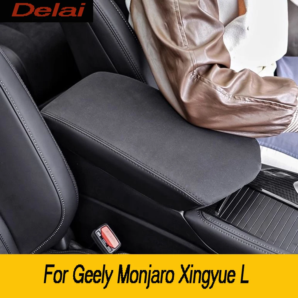 For Geely Monjaro Xingyue L 2022 2023 2024 Car armrest box cover interior protection cover decorative accessories