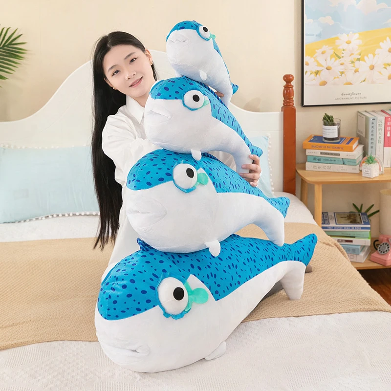 

Kawaii Plush Toy Stuffed Doll Funny Egg Plushie Creative Salted Fish Kids Birthday Gift Soft Squeeze Pillow for Children