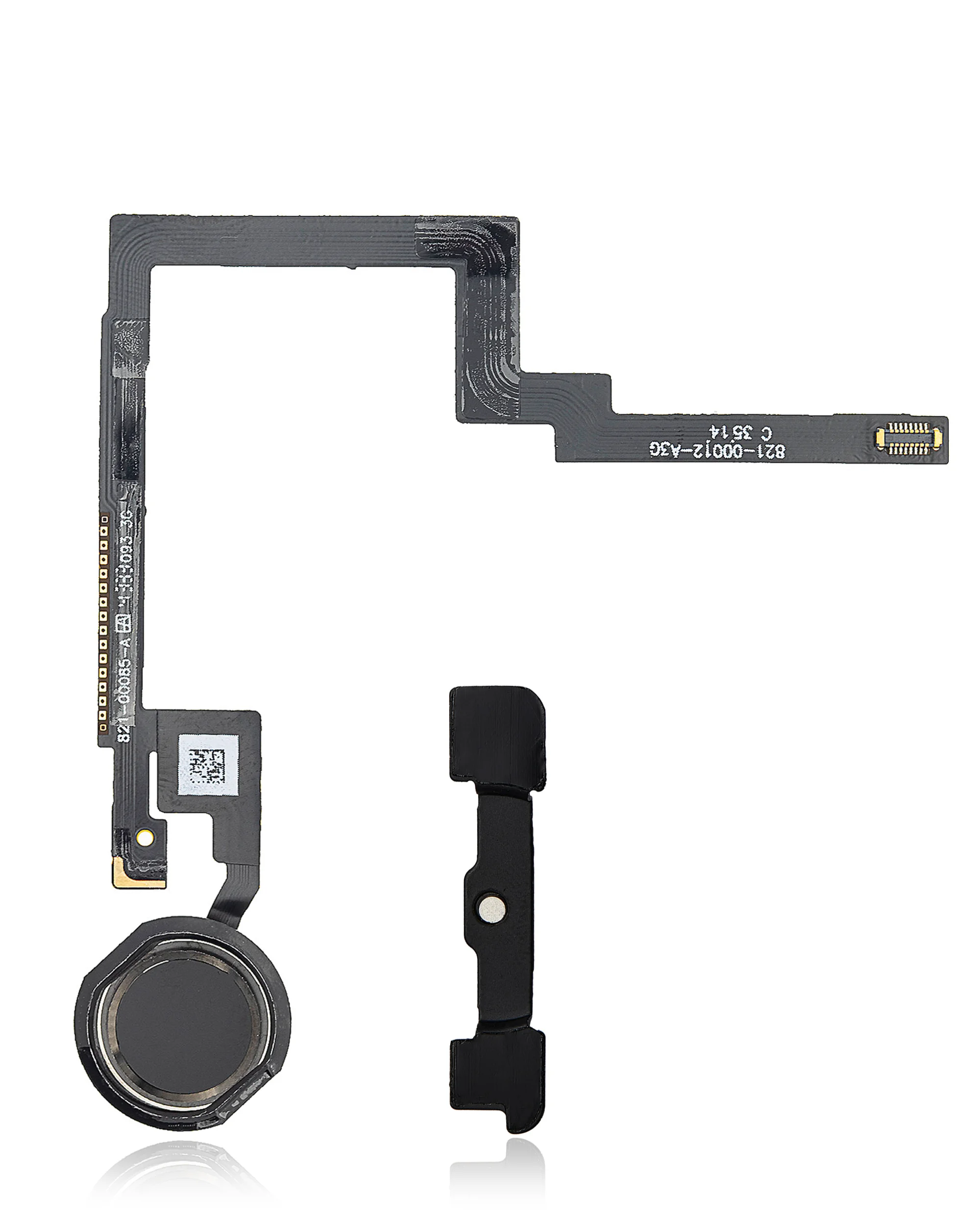 

Home Button With Flex Compatible For iPad Mini 3 Black