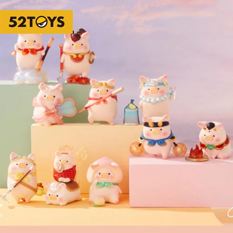 52TOYS LULU Piggy Journey Blind Box 1/12 PVC Model