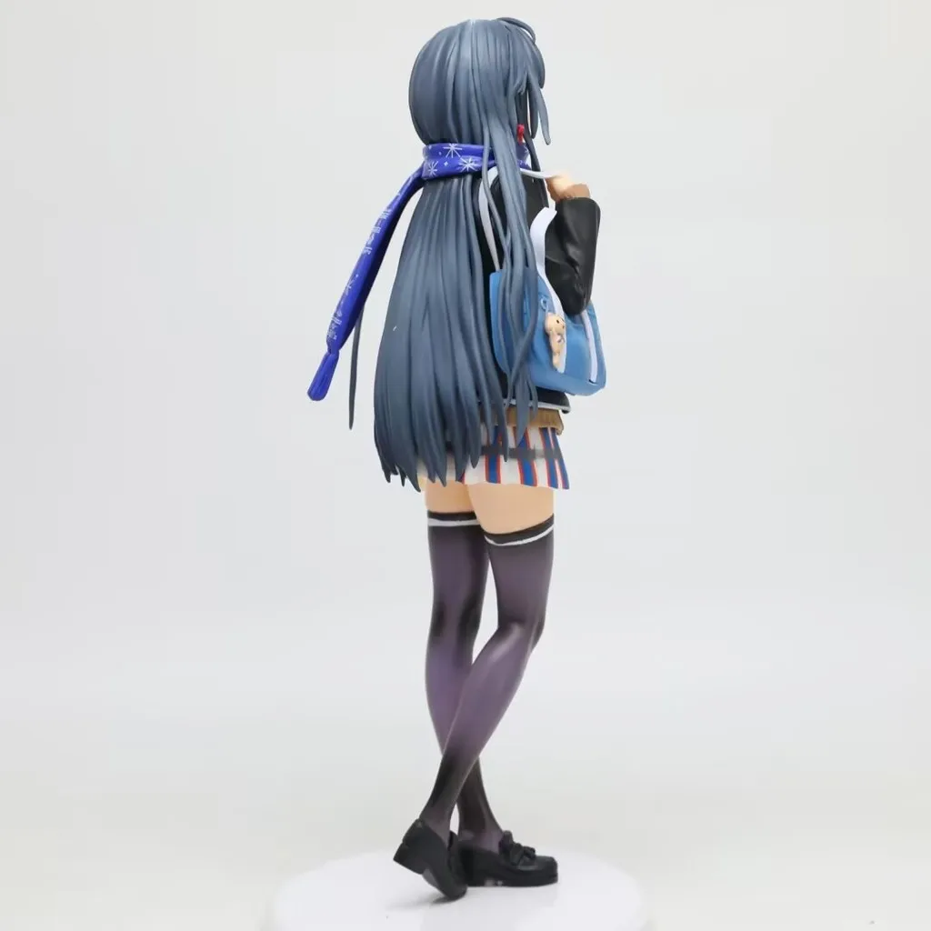 HIGH QUALITY My Youth Romantic Comedy Is Wrong As I Expected Yukinoshita Yukino Blue Scarf Anime Figure