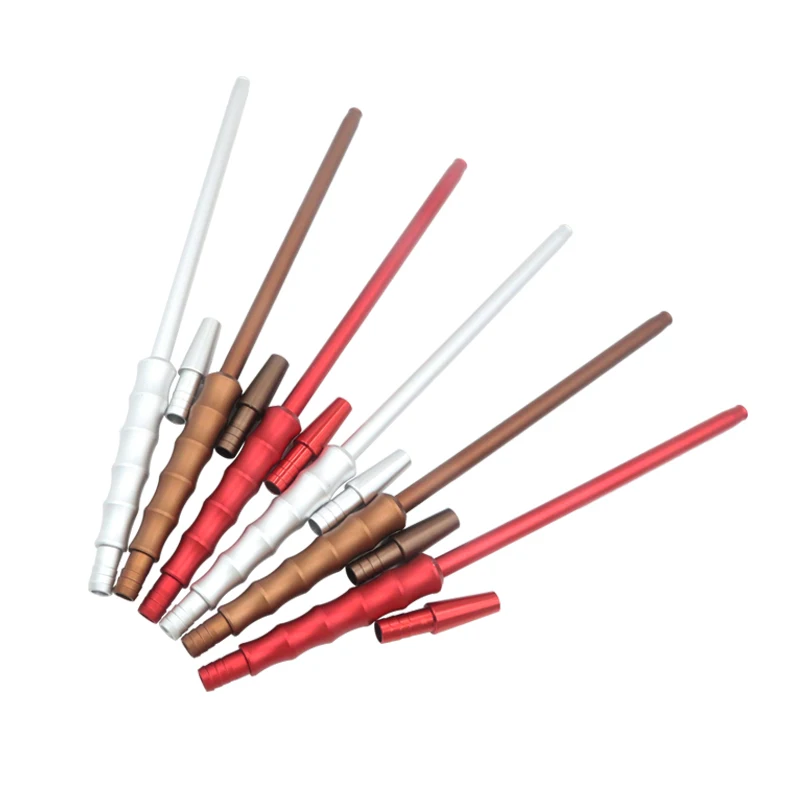 

1PC Aluminum Alloy Handle Stem Shisha Smoking Water Pipe Nargile Sheesha Narguile Hookah Pipes Accessories Chicha Cachimba