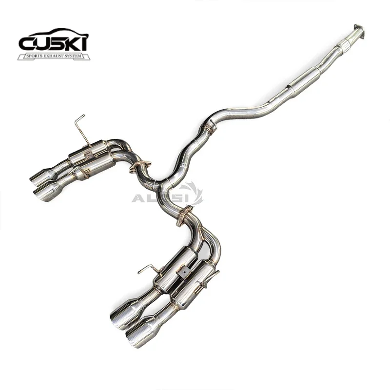 

Высокопроизводительные выхлопные компоненты, подходящие для Subaru WRX STI 2.5T 2014-2021, задняя выхлопная система Cat из нержавеющей стали