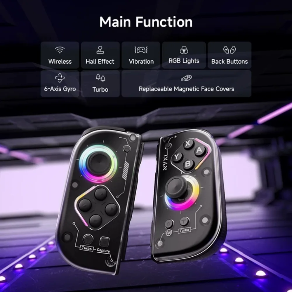 NYXI Hyperion 2 Wireless Game Controller Dual Hall Joycon Gamepad  for NintendoSwitch/Switch OLED/Switch Lite Controller - view 3