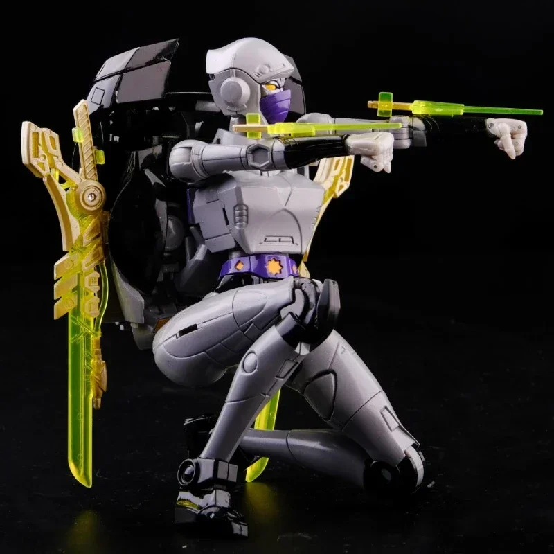 Master Nightbird  Female Ninja KO MP55 Arcee Action Figures KO MP55 Transformation MP Robot Toys view 5