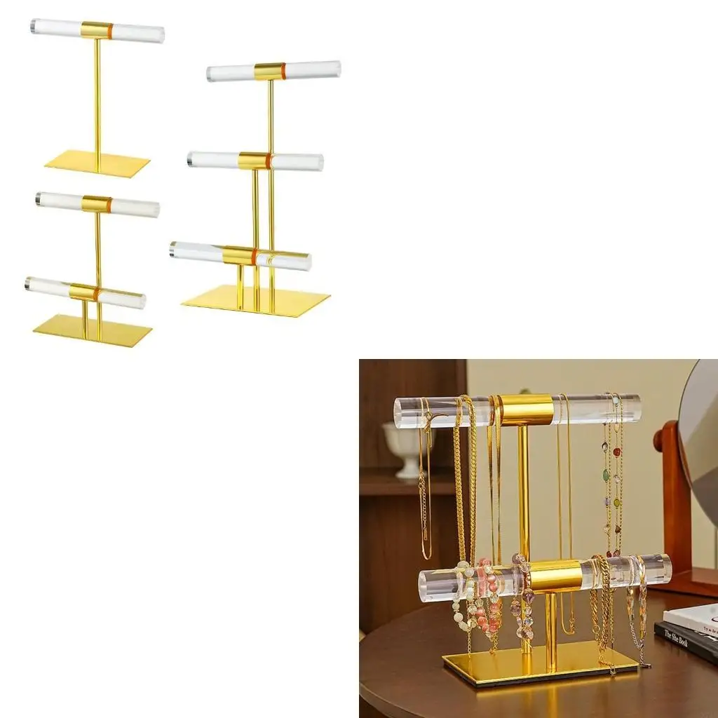 

Necklace Display Holder Bracelet Rack Bracelet Display Stand Acrylic Texture Jewelry Stand Suitable for Bracelet Jewelry