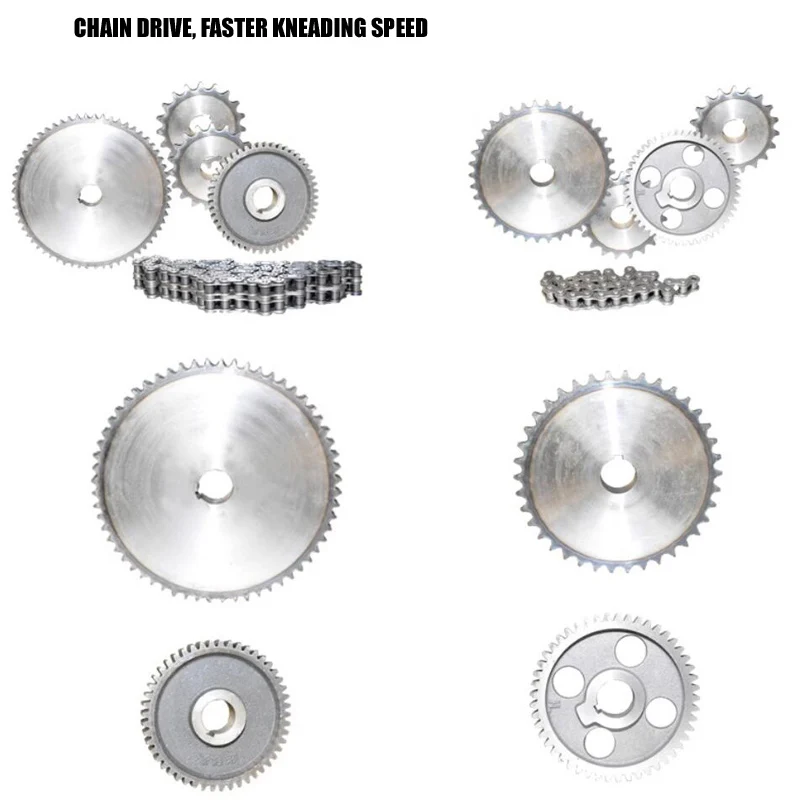 Máquina automática de prensado de piel de masa, amasadora de masa