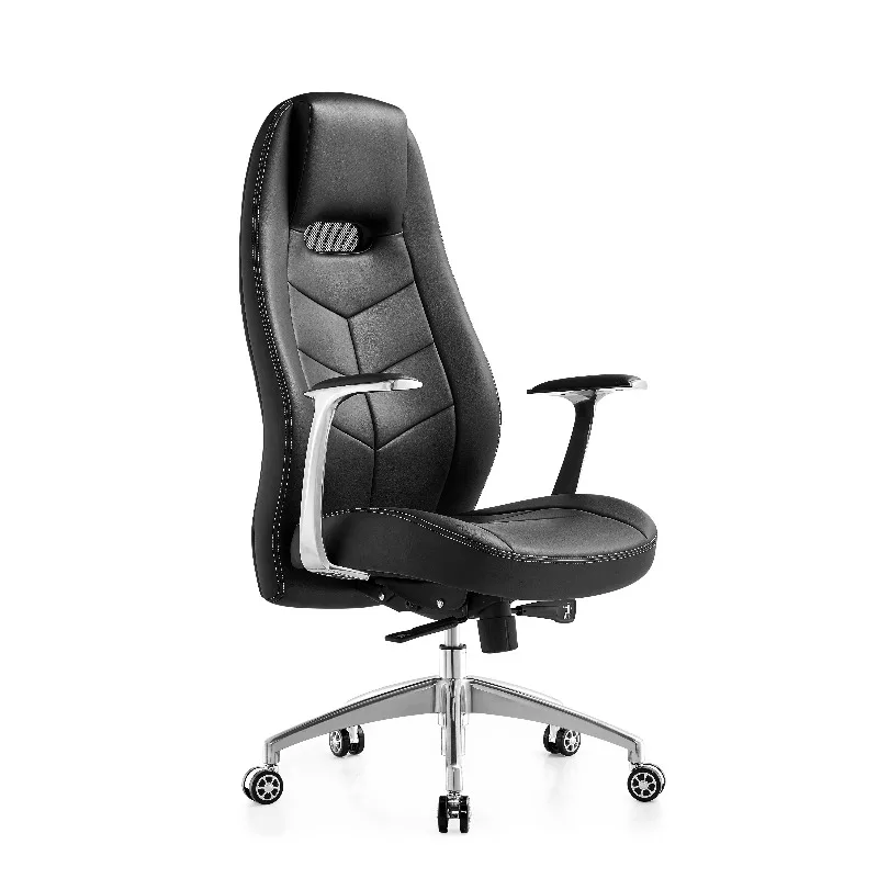PU leather high back office chair executive modern design office swivel ergonomic chair