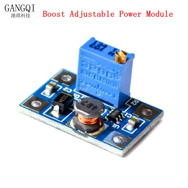

5PCS/lot DC-DC 2-24V to 2-28V Step Up Adjustable Power Module Step Up Boost Converter 2A SX1308