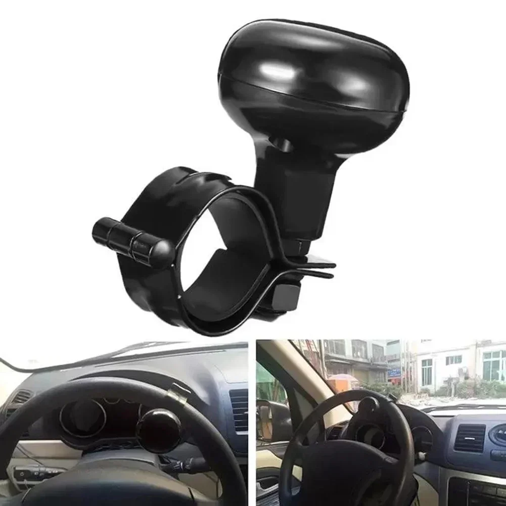 Universal Truck Heavy Car Duty Anti Slip Steering Wheel Cover Spinner Knob Handle Booster Grip Protective Auxiliary Ball Safe