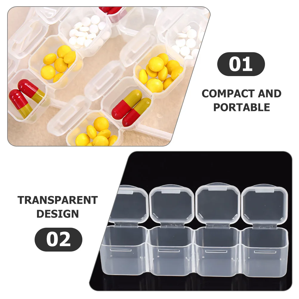 

Jewelry Storage Box Necklace Holder Container Bag Organizer Tray Transparent Case