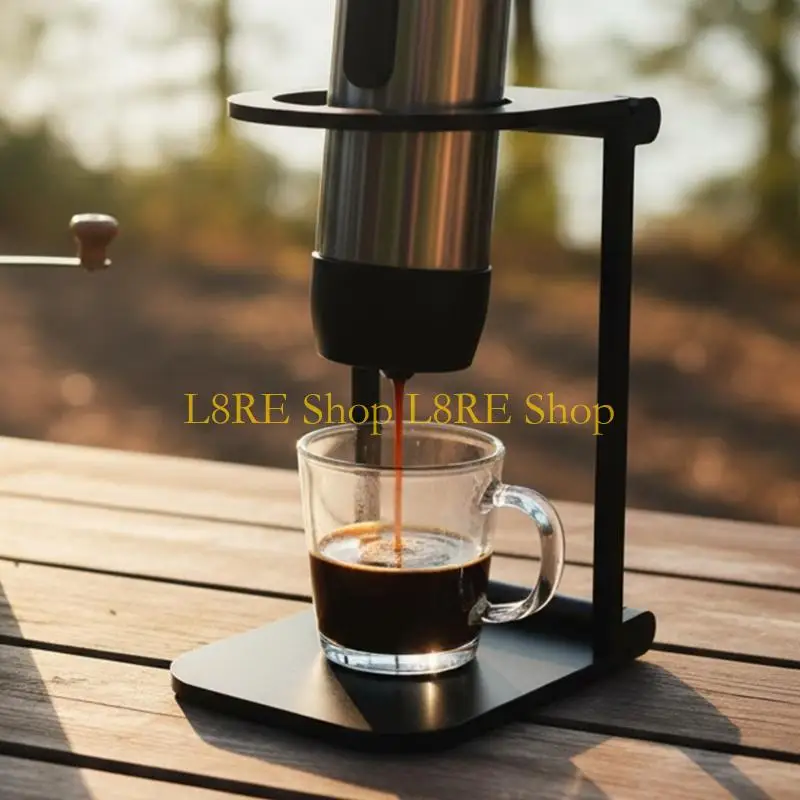 L8RE Coffee Machine Accessory Aluminum Alloy Espresso Bracket Coffee Brewer Frame