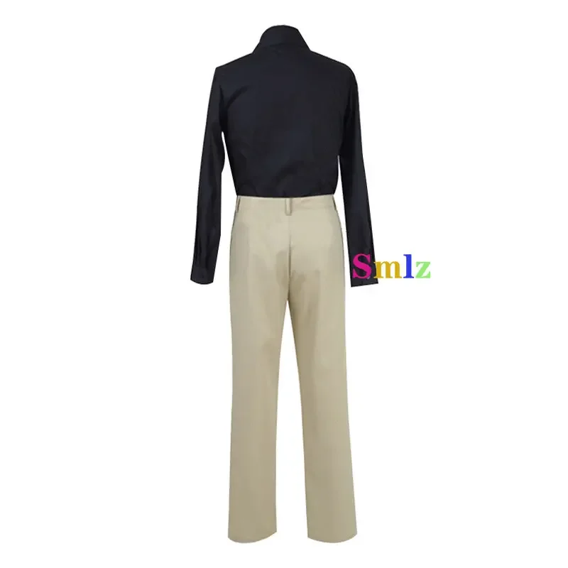 Anime Bungo Stray Dogs Cosplay Costume Set para Homens e Mulheres, Trajes de Halloween, Colete, Calças, Perucas, Kunikida, Doppo