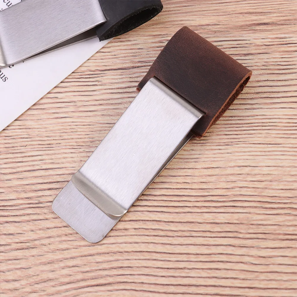 3 Pcs Office Accessories for Desk Pen Holders Free Shipping Suplies Pencil Case Creative Dairy Notebook Metal Clip