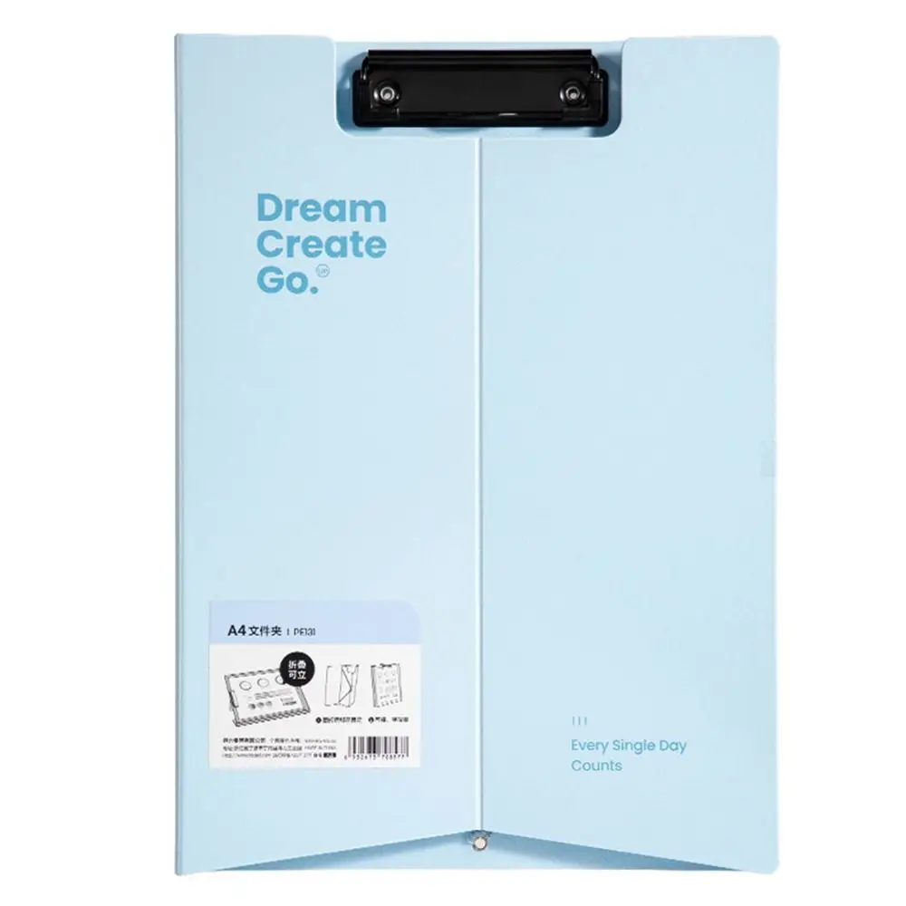 

Simple Dual Use A4 File Folder Vertical/Horizontal Use Clipboard Contract Folder School Office