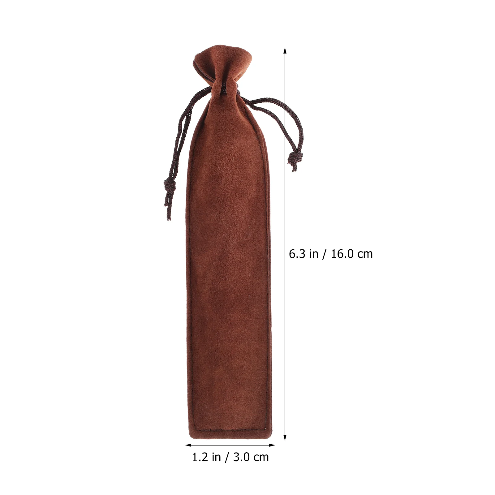 

50 pcs Velvet Pen Sleeve Small Drawstring Bag Covers Storage Pouches for Pens Gifts Students Teachers School Use Writing