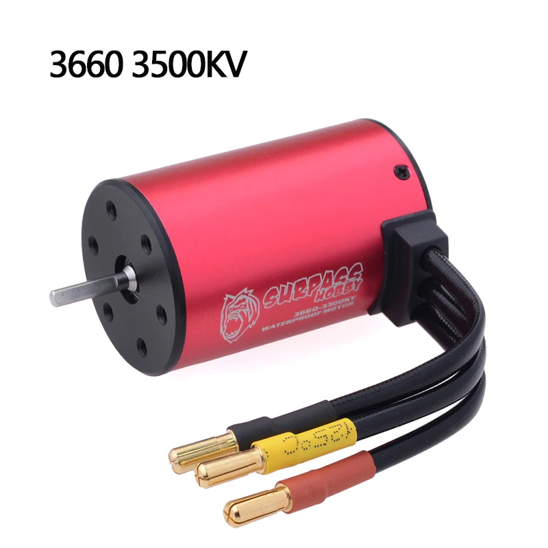 Overtreffen Hobby KK 3650 3660 3665 3670 3674 Waterdichte borstelloze motor voor 1/8 1/10 1/12 RC Auto Drift Racing Off-Road Truck