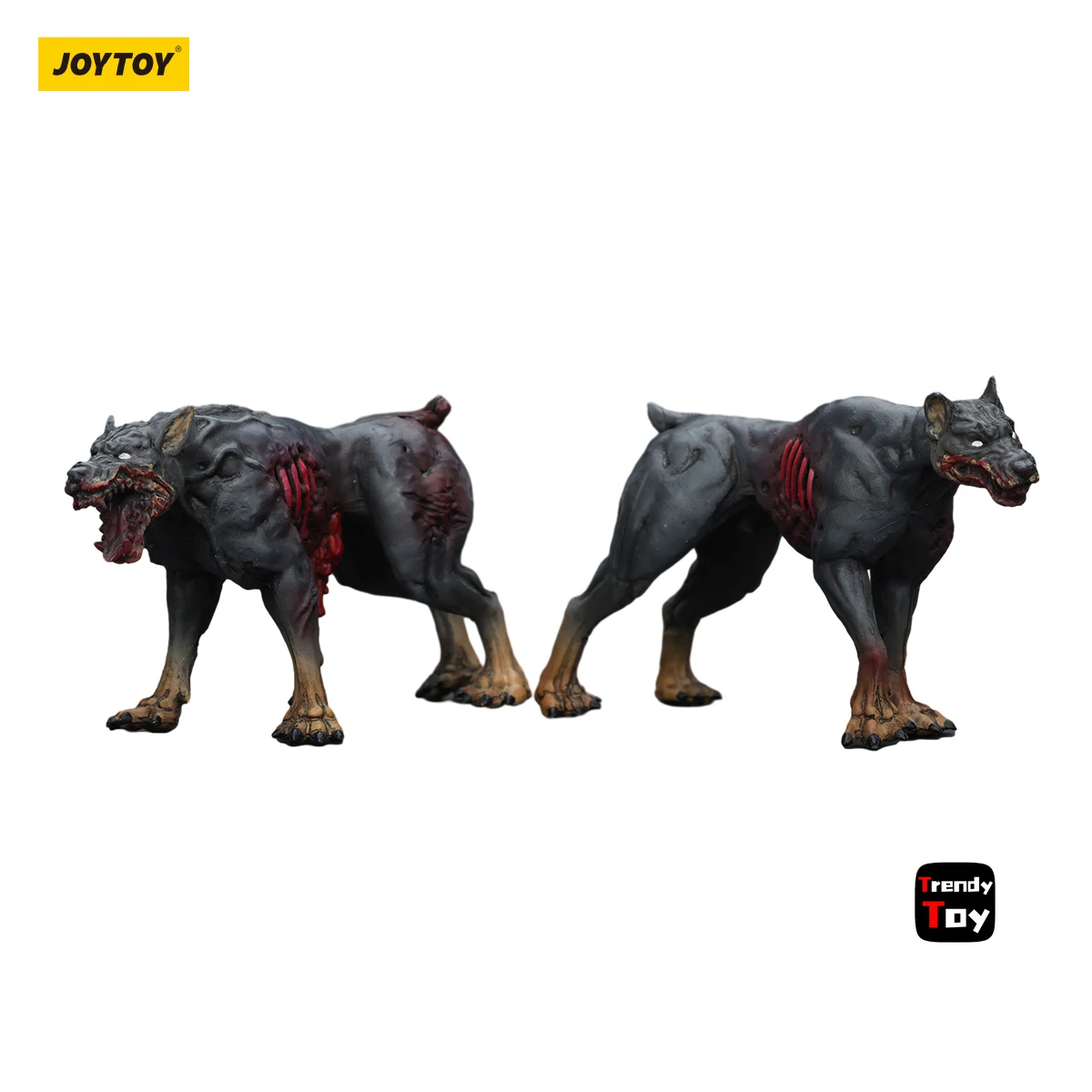 【JOYTOY】ダークソース ゾンビフィギュア ゾンビ警察犬 1/25 アクションフィギュア おもちゃ