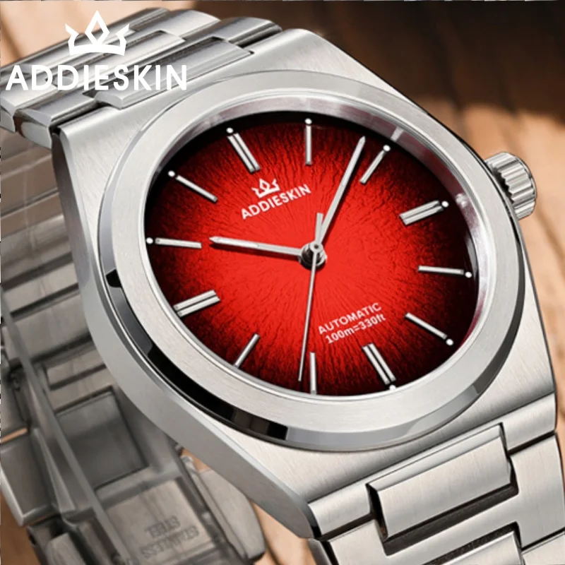 

AddiesKin Men Watch BGW9 Blue Luminous 10Bar Waterproof K001 Sapphire Glass reloj hombre Luxury Automatic Mechanical Watch 9015