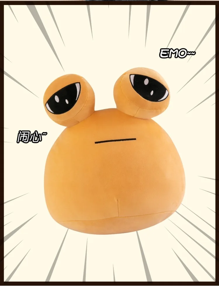 10-40 cm Hot Game My Pet Alien Pou Plüschtier Furdiburb Emotion Alien Stofftier Sofakissen Puppe Black Friday Geschenk für Mädchen – Detail 2