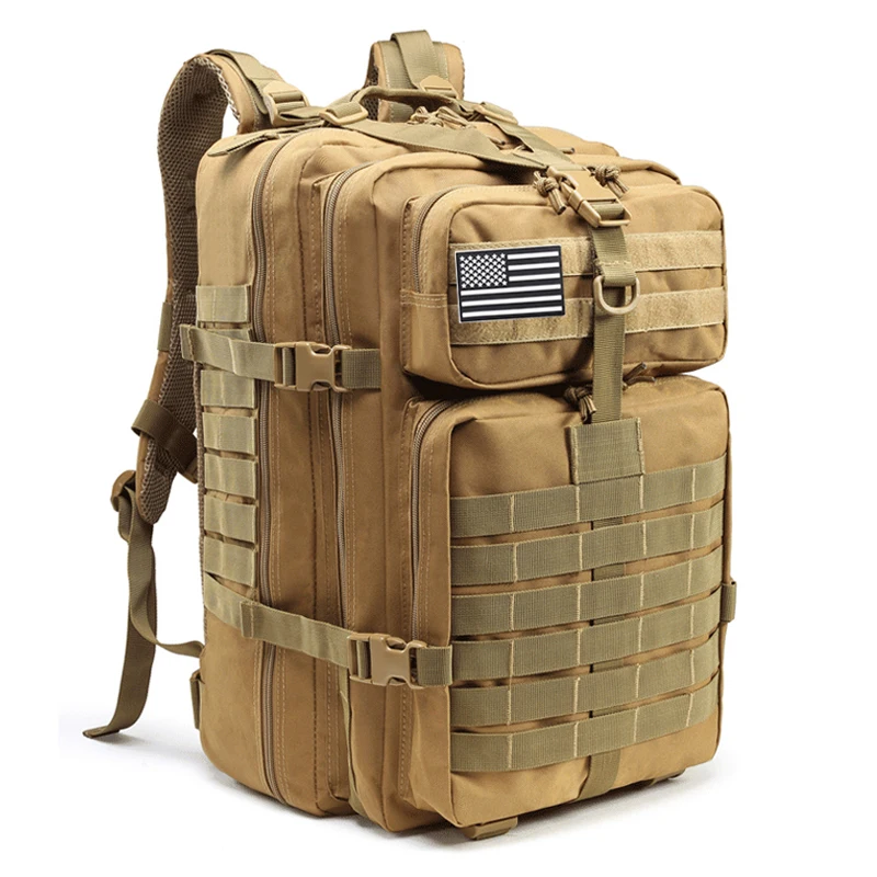 Plecak trekkingowy, wędkarski, myśliwski, outdoorowy, taktyczny, sportowy, kempingowy, turystyczny, wodoodporny, nylon 1000D, 25L/50L