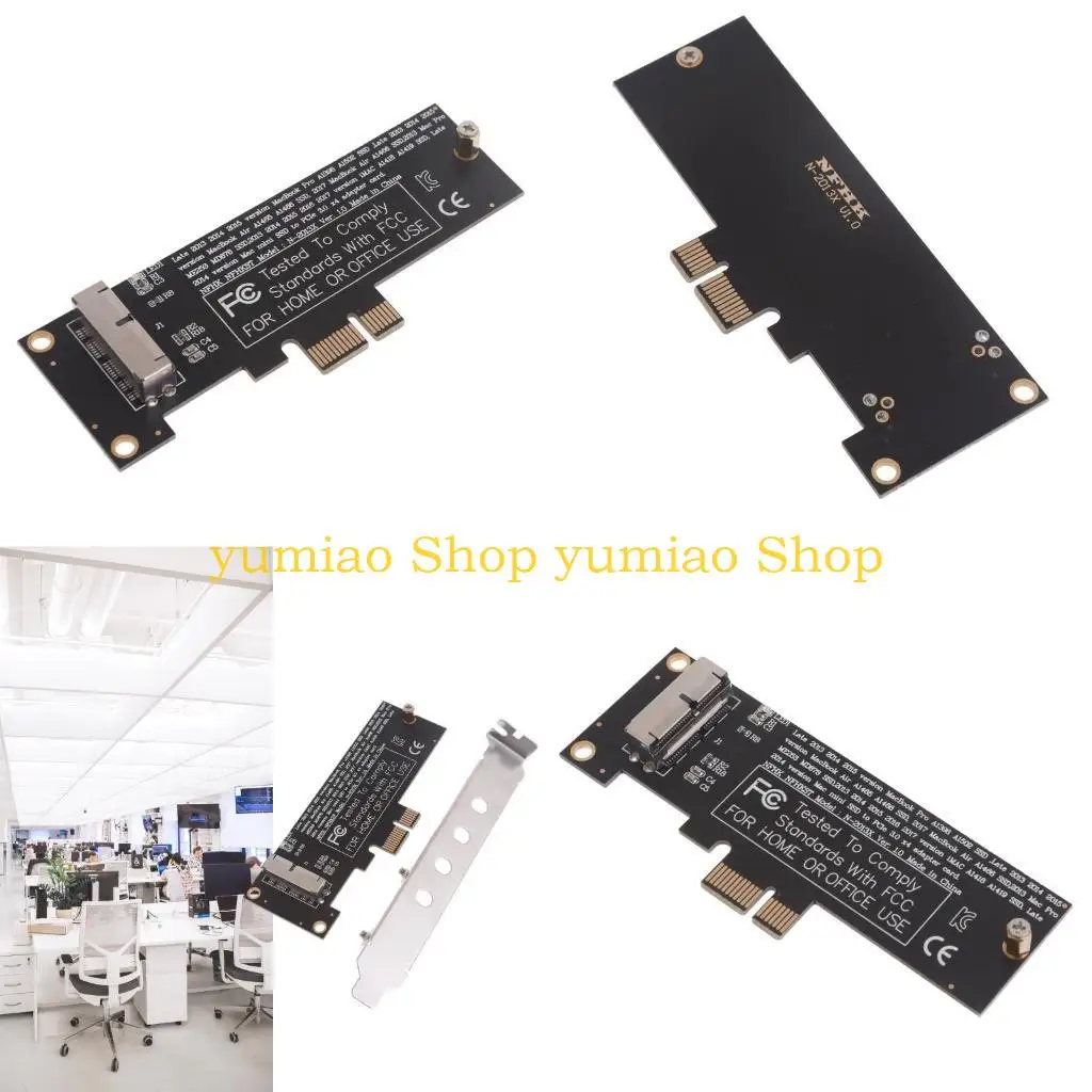 

587B PCI-E 1X to 12+16 Pin SSD PCI Express Convert Card High-Speed Data Transfer