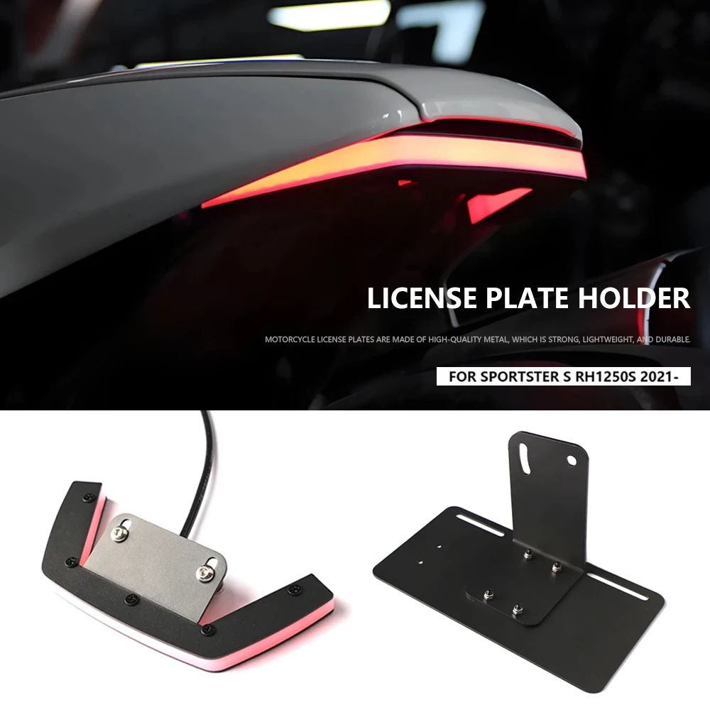 

New LED Fender Eliminator Integrated Tail Light Motorcycle Accessories For Sportster S 1250 RH1250S 2021 2022 2023 2024 2025