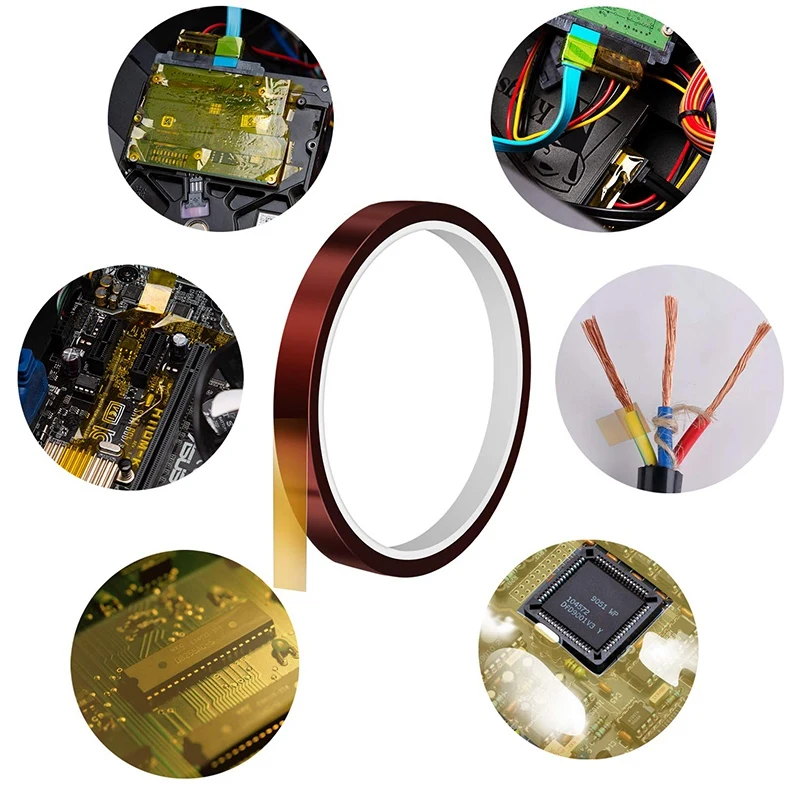 PORK-4 pezzi Nastro resistente al calore Nastro ad alta temperatura Nastro tapethermale per sublimazione Stampa Trasferimento di calore e isolamento