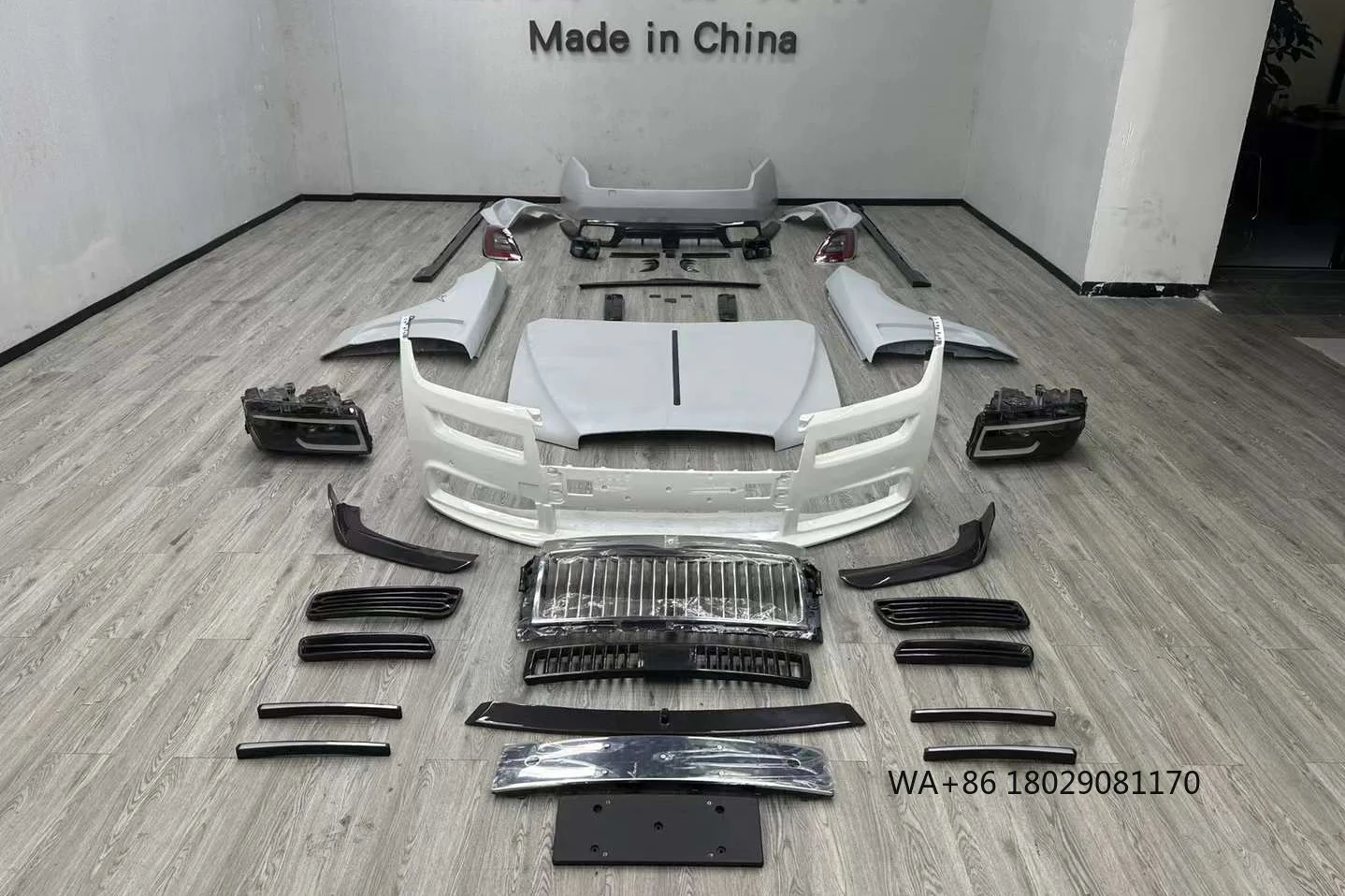 Alt bis Neue Auto Stoßstange Scheinwerfer Runde Hohe Qualität Auto Teile Upgrade Halb Carbon Faser Body Kit Haube