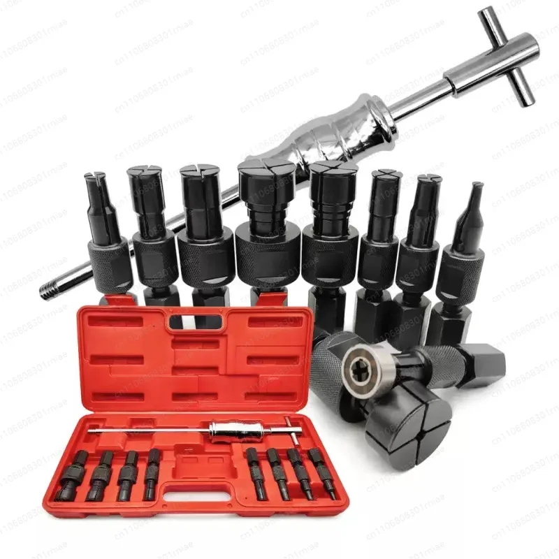 8-32mm Internal Bearing Extractor Blind Hole Inner Bearings Remover Puller Slide Hammer Blind Hole Set Car Disassembly Tool
